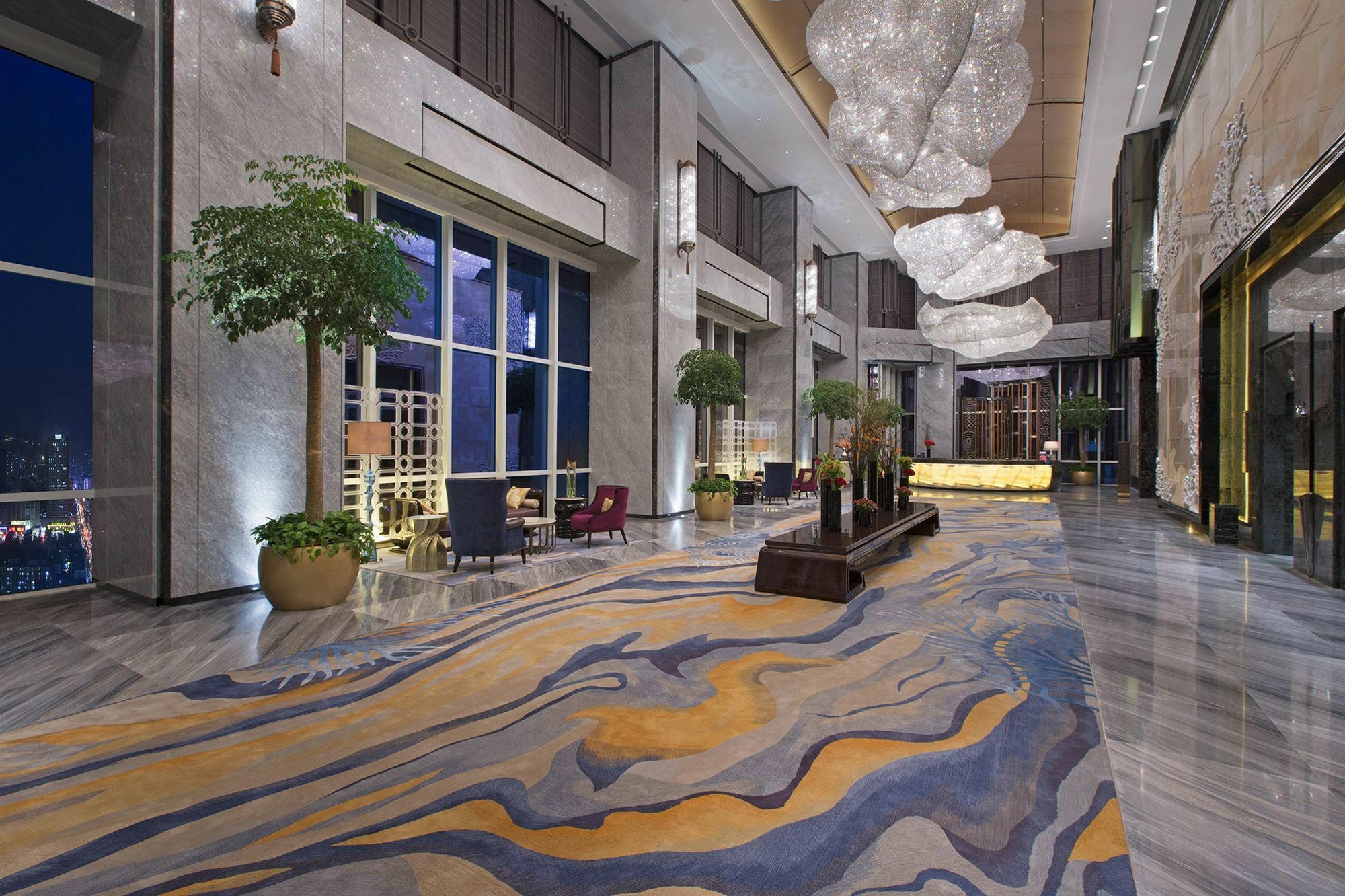 Pullman Yantai Center Hotell Exteriör bild
